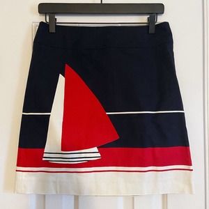 NWT Talbots Nautical Skirt